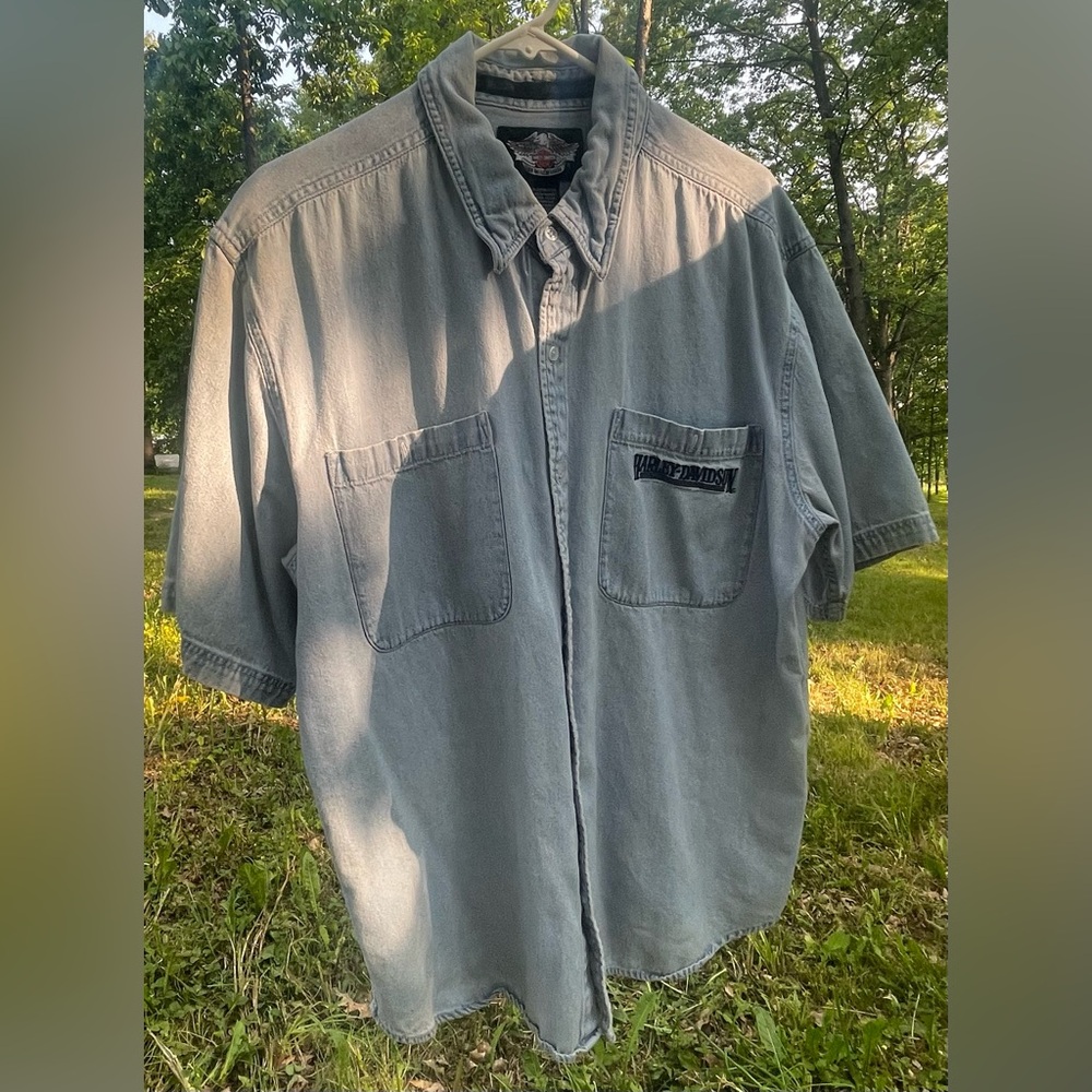Vintage Harley-Davidson Jean Shirt